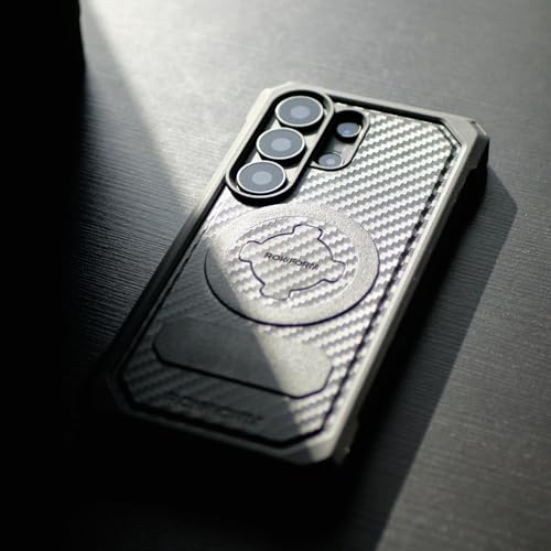 Rokform - Funda resistente para Galaxy S26 Ultra, cubierta magnética, armadura probada en caídas (negro)