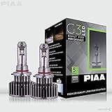 PIAA 26-17496 9006 G3 LED Bulbs, 6200K-12/24V 23W-Twin, 2 Pack