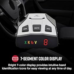 Cobra RAD 350 Laser Radar Detector - Long
