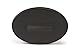 Gradient Fitness Oval Balance Pad, Premium Quality Balance Trainer for Physical Therapy, Non-Slip Texture, 2.5” Thick Foam, Free Storage Bag and Exercise Guide. (Black)