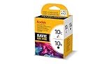 Kodak 10B/10C Combo Ink Cartridge - Black/Color - 1 Year Limited Warranty