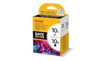 Kodak 10B/10C Combo Ink Cartridge - Black/Color - 1 Year Limited Warranty