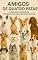 Livro Amigos de Quatro Patas: O Grande Livro das diferentes Raças de Cachorros Livro para crianças