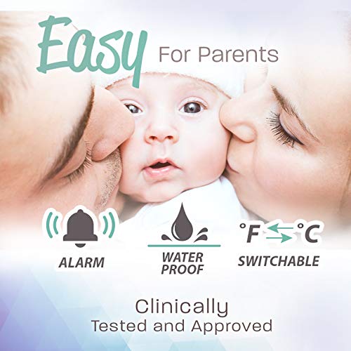 Baby Thermometer for Fever - Rectal Thermometer - Baby Digital Thermometer - Thermometer for Kids - Digital Kids Thermometer - Keenhealth K-DT-131 (Green) - Thumbnail 3