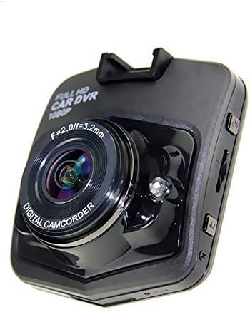 SYSTENE Dashboard DVR Car Camera - Full HD Recording Camera with 2.4" LCD Display Mirror, G Sensor, Loop Recording, Motion Detection, Parking Monitor Car Video Recorder Security Camera - Black