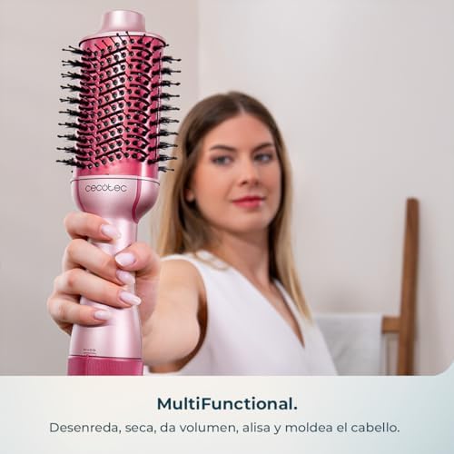Cepillo de Aire Voluminizador CeramicCare Unique Cotton Candy. 1200W, Revestimiento Cerámico con Queratina y Aceite de Argán, 3 Modos, Punta Fría, Sistema de Protección — foto 3 de 8