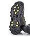 XZSUN Ice Cleats，Snow Ice Traction Shoe Boot Cleats， Anti Slip 10-Studs TPE Rubber Crampons with 10 Extra Studs for Footwear（Sizes: S/M/L/XL ）
