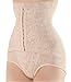 ShaperQueen 1015 Women Best Waist Cincher Girdle Belly Trainer Corset Body Shapewear (M, Nude)