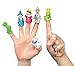 Fairy Tale Finger Puppet Party Favors (24 Assorted Characters) Kings, Knights, Wizards