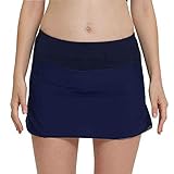 Women's Active Athletic Skort Lightweight Quick Dry Shorts Breathable Running Tennis Golf Workout Skirt with Pockets