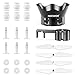 Neewer Accessory Kit for DJI Phantom 3 Professional, Advanced, Standard, 4K Quadcopters. Includes 2 Pairs 9.4