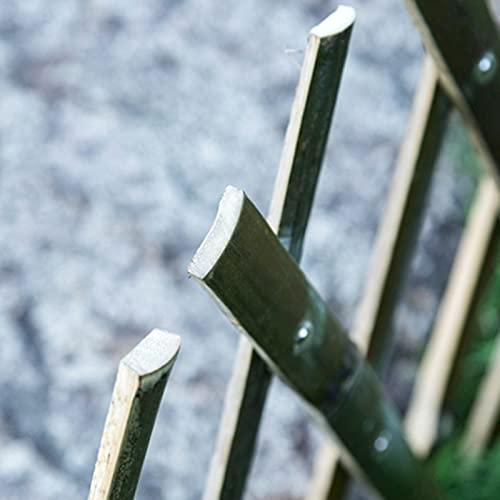 Pillows-RJF Gartenzaun, Ausbaufähig Pflanze Gartenabgrenzung Dekorativ Pflanzenwand Verstärkte Weiden Beeteinfassung für… – Bild 6