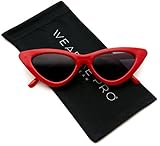 WearMe Pro - Retro Vintage Tinted Lens Cat Eye Sunglasses