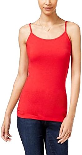 Planet Gold Juniors Spaghetti-Strap Tanktop Red Wave Medium