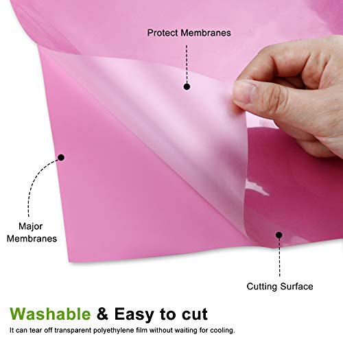 BURVAGY HTV Heat Transfer Vinyl: 36 Pack 12" x 10" Sheets for Iron On T-Shirts - 30 Assorted Colors