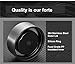 Delso Flask Stainless Steel Water Bottle Double Wall Vacuum Insulated BPA Free Multipurpose Design for Indoor Outdoor Sports Home School Office Camping Hiking (Gentle Black)