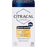 Citracal with Calcium D Slow Release 1200, 80-Count