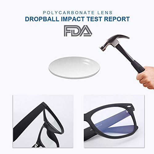 image for Gotega Blue Light Blocking Glasses, Anti-Blue Light, Unisex, Transpare