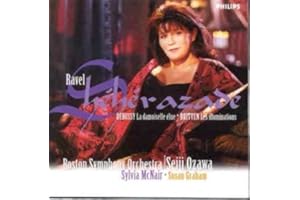 Ravel: Shéhérazade - Debussy: La damoiselle elue - Britten: Les illuminations / McNair, Graham, Ozawa