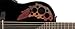 Ovation CE44-5 Acoustic-Electric Guitar, Black