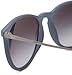 Ray-Ban ERIKA - RUBBER BLUE Frame GREY GRADIENT Lenses 54mm Non-Polarized