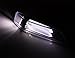 ModifyStreet Euro Black Side Marker LED Tube Lights bumper fender lights for 03-07 Infiniti G35 Coupe