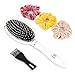 Hair Brush Boar Bristle Oval Paddle Hairbrush for Women Men Kids with Wet Dry Thick Thin Curly Long Short Hair, Detangling Brush for Straightening & Smoothing Hair