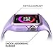 Clayco Apple Watch Band 38 mm, [Hera Series] Ultra Slim Protective Shock Resistant Bumper Case with Strap Bands Compatible with 38mm Apple Watch Series 3 2017/Series 2/Series 1 (Purple)