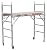 CBM Aluminum Scaffold Rolling Tower Standing at 12' High Hatch Dech with Gaurd Rail and U Lock CBM1290