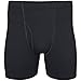 Gildan Men's Underwear Covered Waistband Boxer Briefs, Multipack, Black/Garnet/Graphite (5-Pack), Medium