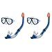 Intex Reef Rider Swimming Diving Mask Snorkel Set for Ages 8+, 2 Pack | 55948