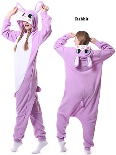 Rabbit Animal Pajamas Onesies Kigurumi Costume Unisex Sleepwear