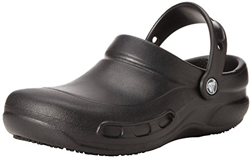 Crocs Men's Bistro Black Ankle-High Rubber Sandal - 13M