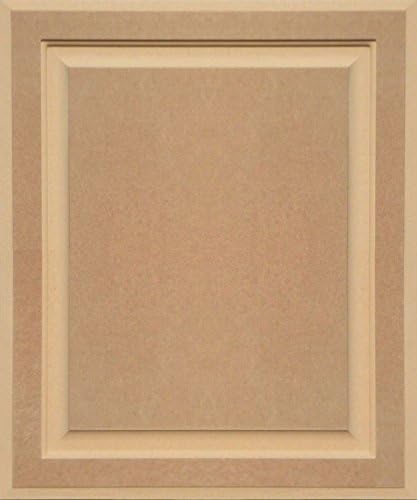 Unfinished MDF Cabinet Door, Square with Raised Panel by Kendor, 24H x 20W