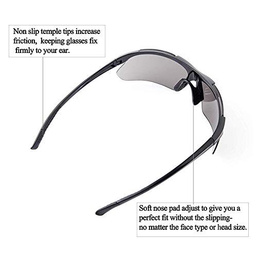 Tinted Safety Glasses, Anti Fog Dark Eye Protection, Impact Resistant