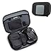 USA Gear Steam Link & Steam Controller Case - Hard Travel Case with Removable Pouches, Accessory Storage for USB & Ethernet Cables, Water Resistant Exterior & Scratch Resistant Interior - Black