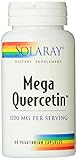 Solaray Quercetin Capsules, Mega 1200 mg, 60 Count