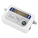 LeaningTech DVB-T 95DT Mini Digital TV Antenna Satellite Signal Finder Meter, TV Signal Strength Meter, TV Reception Systems, with Compass, White