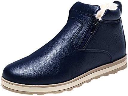 Tootu Men Winter Warm Boots Casual Shoes Fashion Plush Snow Boots