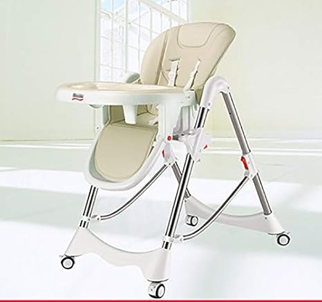 high chair with wheels