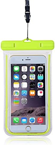 Universal Waterproof Case, Cell Phone Dry Bag Snowproof Dirtproof for Apple iPhone 7,7 plus,6S 6,6S Plus, 5S 5, Samsung Galaxy S6, Note 5 4, HTC LG Sony Nokia Motorola (Yellow)
