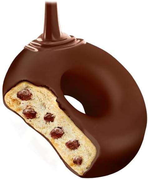 Choco Bom Hoops Bolachas de Chocolate de Leite 128g