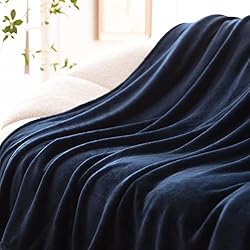 Bertte Fleece Throw Blanket Super Soft Cozy Warm