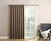 Sun Zero Barrow Energy Efficient Grommet Sliding Patio Door Curtain Panel, 100