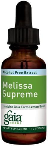 Gaia Herb Melissa Supreme, Alcohol-free 1-Ounce Bottle by Gaia Kids