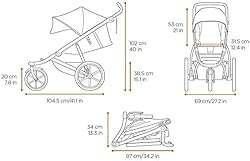 Thule Urban Glide 2 Jogging Stroller - Single Baby