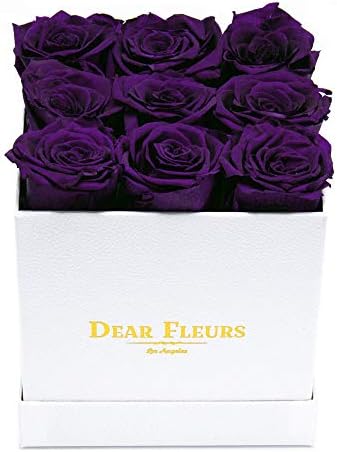 Dear Fleurs Los Angeles Nona Roses 一年持ち続ける本物のバラ プリザーブド