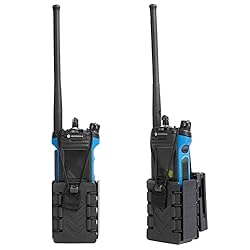 Polymer Radio Holster Molle Walkie Talkie Holder