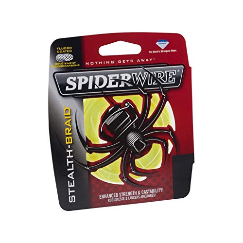 SpiderWire Stealth Superline Fishing Line, Hi-Vis Yellow, 65/17 Pound Test-500 Yard - Thumbnail 3