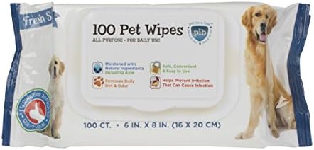PET IN A BAG All-Purpose Dog Wipes - Pet Wipes for Dogs with Natural Ingredients - Puppy Wipes with Aloe Extract for Everyday Use, 100-Pack